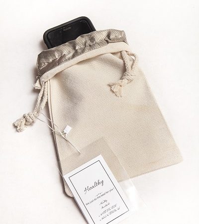 WHITE RFID BAG